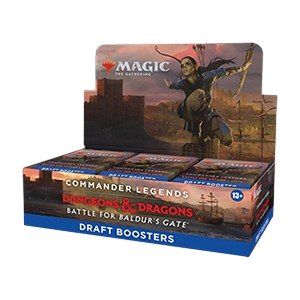 Commander Legends: Schlacht um Baldur’s Gate Set-Booster Display - Commander Legends: Battle for Baldur's Gate Set Booster - Booster Display MTG