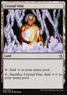 Kristallader - Commander Anthology - Crystal Vein - Einzelkarten