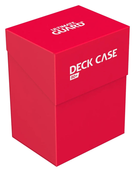 Ultimate Guard - Deck Case 80+ Standard Size - Red / Rot - Zubehör
