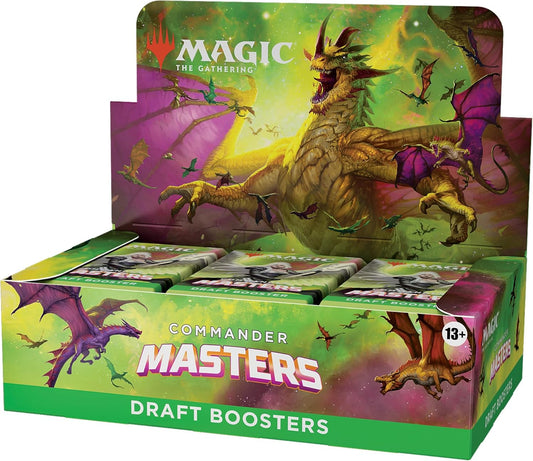 Commander Masters Draft Booster Display  MTG